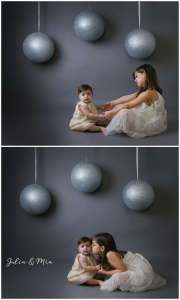 christmas card photography