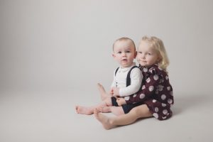 first birthday photography baby boy sibling