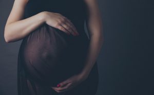 maternity pregnancy photography dress photoshoot floaty black bump