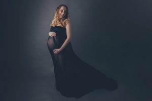 maternity pregnancy photography dress photoshoot floaty black