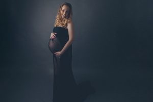 maternity pregnancy photography dress photoshoot floaty black