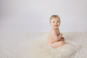 natural baby photography cream white