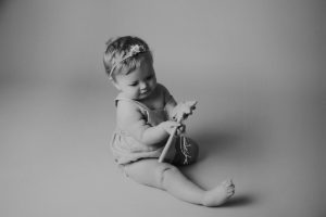 black and white baby photography