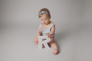 Name R ruby blue grey sitter baby photography