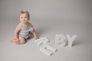 Name R ruby blue grey sitter baby photography