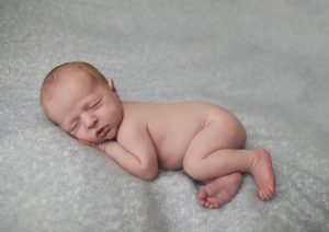 newborn baby photography grey blue boy